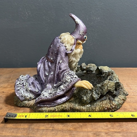 Medieval Legends Merlin Looking Into The Future alabastrine crystal wizard myth - Picture 3 of 12